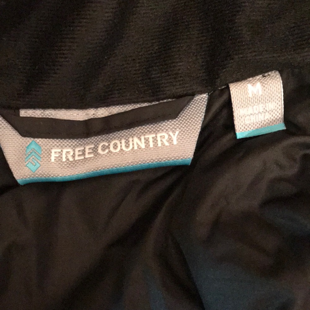 Free Country Ultrafill Puffer Vest Black M Hiking - Picture 6 of 7